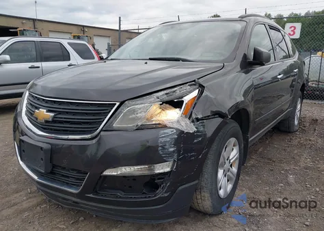 2016 Chevrolet Traverse Ls из США, поврежденный, VIN 1GNKVFKD8GJ202691